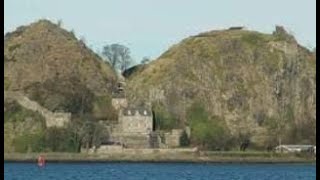 DUMBARTON CASTLE  NEAR GLASGOW SCOTLAND [upl. by Moriarty]