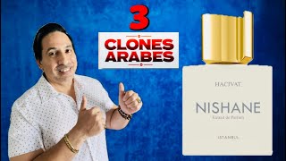 3 Clones Arabes de Nishane Hacivat ✅✅💪clone dupes perfume fragrance [upl. by Odnamra]