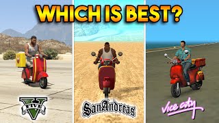 GTA EVOLUTION  PIZZA FAGGIO WHICH IS BEST [upl. by Vaules]