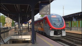 Poland train ride from Kostrzyn to Gorzów Wielkopolski [upl. by Eyks]