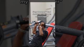 Grow your back with thissubscribe for more daily fitness tips fitness fitnessmotivation shorts [upl. by Esinel]