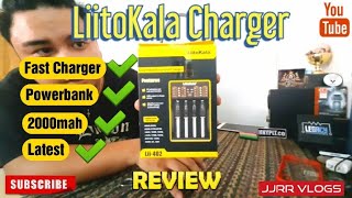 LiitoKala Charger Review  JJRR VLOGS [upl. by Zephan928]