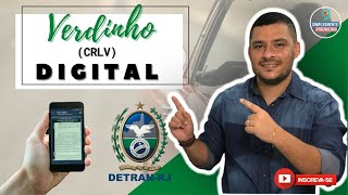 CRLV DIGITAL  Como emitir o seu verdinho CRLV Digital  DetranRJ [upl. by Giacopo]