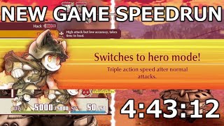 Fuga Melodies of Steel New Game Speedrun in 44312 [upl. by Liatnahs]