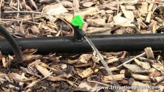 Drip Irrigation Non Pressure Compensating Flag Emitter 4 GPH [upl. by Giustino]