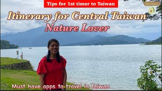 Itinerary for Taichung  Sun Moon Lake  Alishan  Chiayi  First Time Guide to Taiwan [upl. by Venterea]