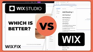 Classic Wix VS Wix Studio  Wix Fix [upl. by Elodie]