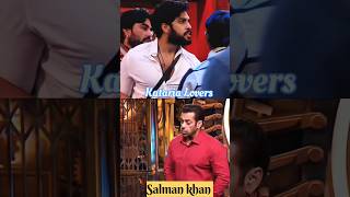 Sai ketan vs kataria fight salman khan reaction shorts biggbossott3 salmankhan [upl. by Ymmas]