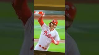 PLAYOFF GRAND SLAM BRYSON STOTT phillies mlb [upl. by Menis]