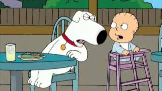 Family Guy  Brian yells at baby at Dennys [upl. by Freeborn]