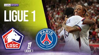 Lille vs PSG  LIGUE 1 HIGHLIGHTS  090124  beIN SPORTS USA [upl. by Auop]