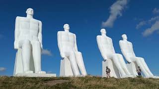 Giant Sculpture in Esbjerg Denmark [upl. by Lekcim]