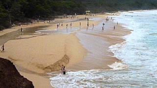 Dramatic footage of Big Beach BIG waves Maui August 2011 [upl. by Attelrac]