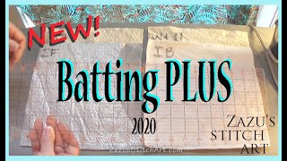 Batting PLUS  NEW  Testing of pot holder hot pad batting  Zazus Stitch Art Tutorials [upl. by Marwin]