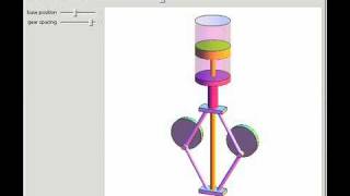 Rhombic Drive for Stirling Engine [upl. by Lanette385]