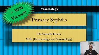 Primary Syphilis  Agent Pathogenesis Clinical Features Diagnosis Treatment [upl. by Ycul83]