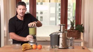 How to Make a Healthy Mean Green Smoothie with Joe Cross  WilliamsSonoma [upl. by Llemaj]