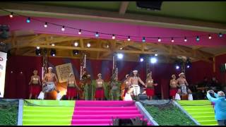 Foire de Paris 2012  Danse tahitienne le Haka [upl. by Eenitsed737]