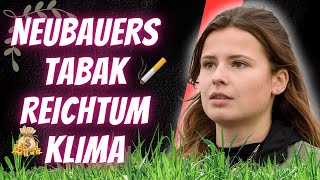 Was uns niemand über Luisa Neubauer erzählt  Tabak Reichtum Klimaschutz [upl. by Rourke]