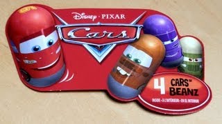 Cars 2 Mighty Beanz Toy Review [upl. by Serolod]