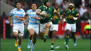 CHESLIN KOLBE FOOTWORK  Kolbe Try vs Argentina 2024 Rugby Championship rugby kolbe [upl. by Rechaba]