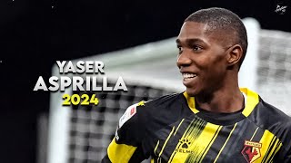 Yaser Asprilla 2024  Amazing Skills Assists amp Goals  Watford  HD [upl. by Ayek]