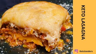 COMO HACER LASAÑA KETO  DELICIOSO PASTICHO lasagna KETO [upl. by Einitsed12]