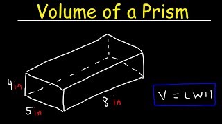 How To Find The Volume of a Rectangular Prism  Geometry [upl. by Aysan53]