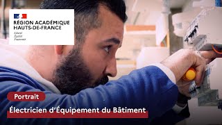 Électricien déquipement du bâtiment  Formation [upl. by Thekla]