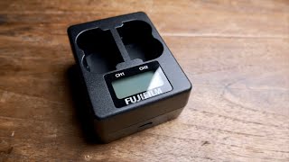 Why get Fujifilms dual charger for XT4 batteries [upl. by Bohaty]