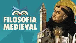 FILOSOFIA MEDIEVAL origem conceito e principais filósofos  Toda Matéria [upl. by Odnomyar160]