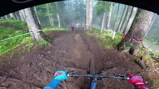 Brandnertal European Downhill Cup 2018  Tschack Norris [upl. by Naval]