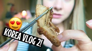 I MISSED KOREAN CHICKEN  Korea Vlog 2 [upl. by Delija]