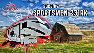 2023 KZ SPORTSMEN 231RK  Midway Auto amp RV [upl. by Tamqrah]