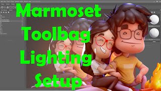 Marmoset Toolbag Lighting and Material SetUp [upl. by Nimajaneb494]