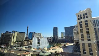 Caesers Hotel Room Walk through Bellagio fountain view room lasvegas [upl. by Anele]