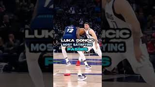 Luka Doncic Most Satisfying Passes 😌🧙 shorts [upl. by Aloeda]