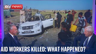 Three British aid workers killed  what happened  IsraelHamas war [upl. by Inigo139]