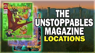 All The Unstoppables Magazine Locations  Fallout 4 Magazines Guide [upl. by Enaitsirk]