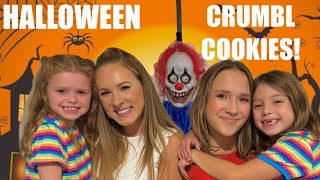 HALLOWEEN CRUMBL COOKIES 🍪 🎃 with KARENS and PurpleStars02  halloween crumblcookiereview [upl. by Esiled]