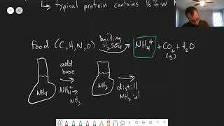 Chapter 11 Kjeldahl Nitrogen Analysis  CHM 214  115 [upl. by Ytsrik288]