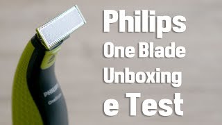 Rasoio Philips One blade  unboxing test ed impressioni [upl. by Llemart392]