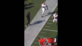 Blocked Field Goal by Myles Garrett🏈 [upl. by Aiclef]