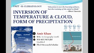 Adiabatic Lapse Rate ALR amp Stability Instability Inversion of Temperature Cloud Classification [upl. by Kano616]