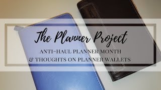 AntiHaul Planner Month and Filofax Safiano Planner Wallet [upl. by Ennayhs]