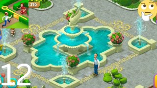 Gardenscapes  Gameplay Walkthrough Part 12  All Mission Ios Android  Tips And Tricks [upl. by Newmann]