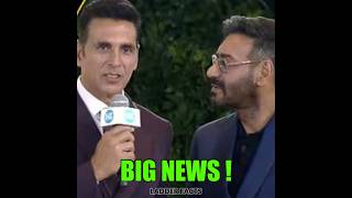 Akshay Kumar amp Ajay Devgn Upcoming Movie Will Be Insane 😱 shorts viralvideo shortsvideo [upl. by Enyawed]