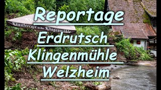 Erdrutsch Klingenmühle Welzheim die Reportage mit Interviews [upl. by Gaiser]