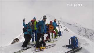 Cima Branca Ortles Cevedale  Scialpinismo  1 aprile 2018 [upl. by Brittaney]