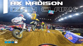 GoPro Arenacross Madness with Izaih Clark [upl. by Arekat]